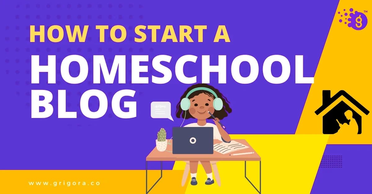 start a homeschool blog