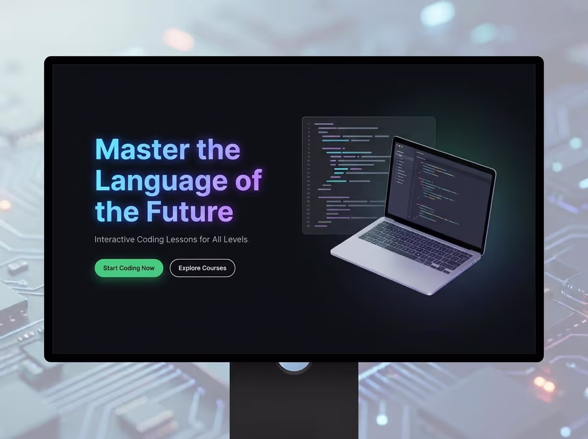 Build Coding Project Websites Instantly | AI Builder website preview
